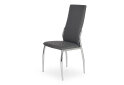 Obrázek 1 - Židle K238 chrom / popelavě ekokůže