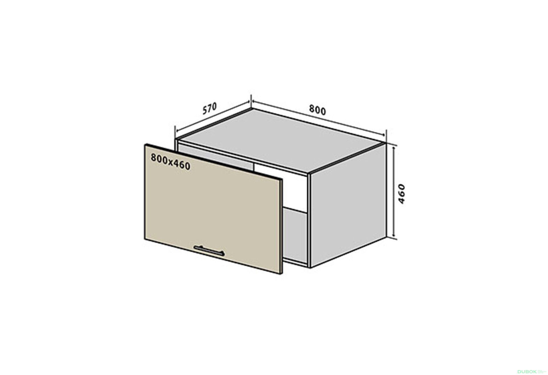 Obrázek 1 - V78 Okenní parapet 80 Margo / Margo