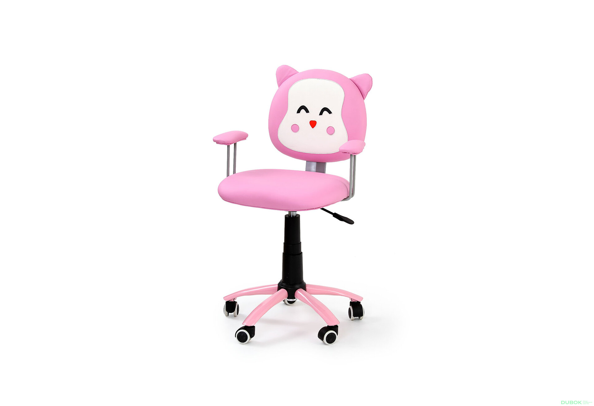 Obrázek 1 - Otočné křeslo Kitty růžový
