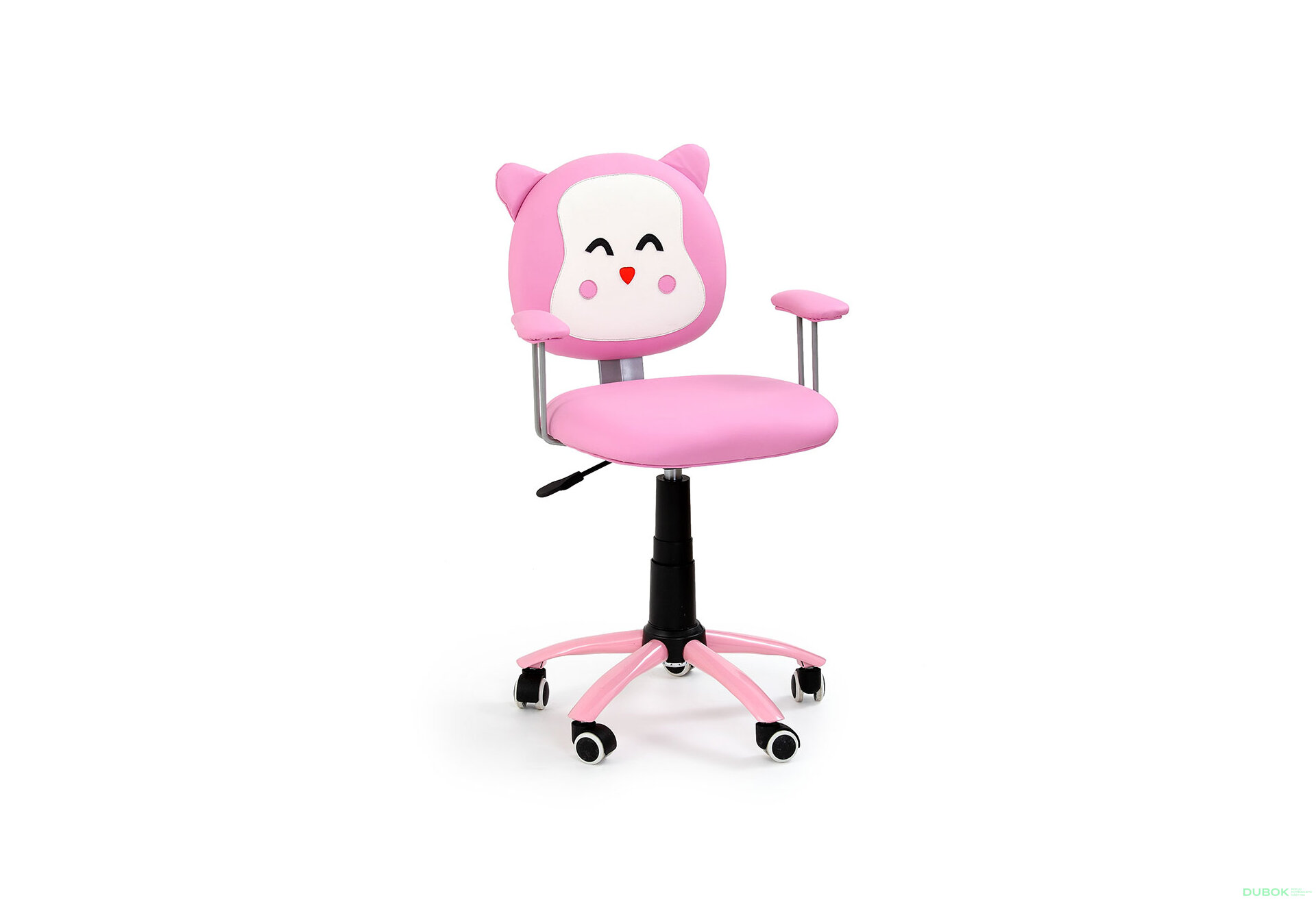 Obrázek 2 - Otočné křeslo Kitty růžový