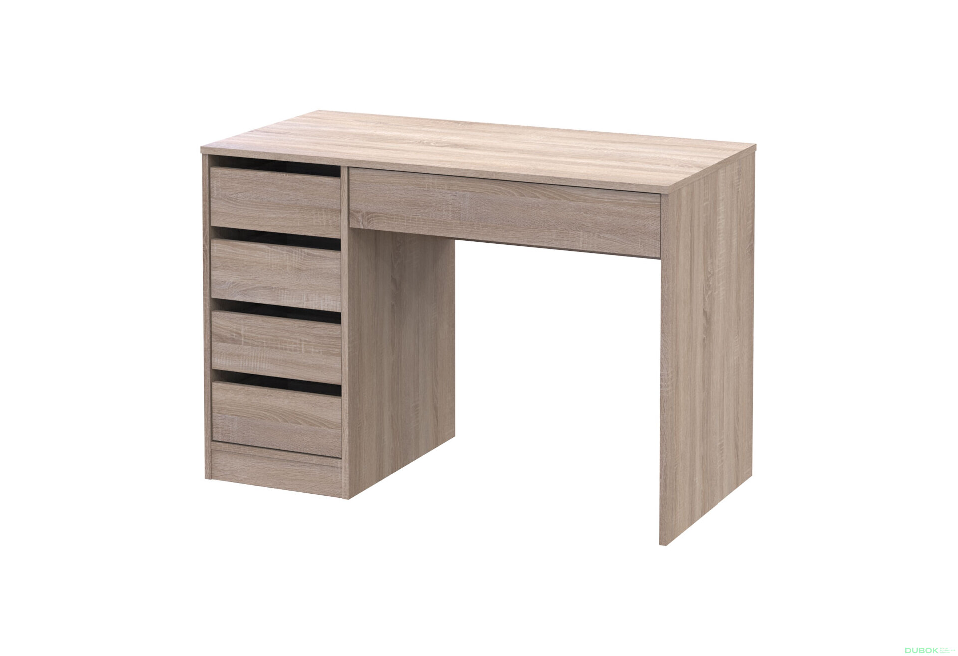 Obrázek 1 - Psací stůl s levou montáží Profi 110 cm dub sonoma