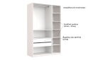 Obrázek 10 - Korpus skříně 3dv Bílý lesk Idea