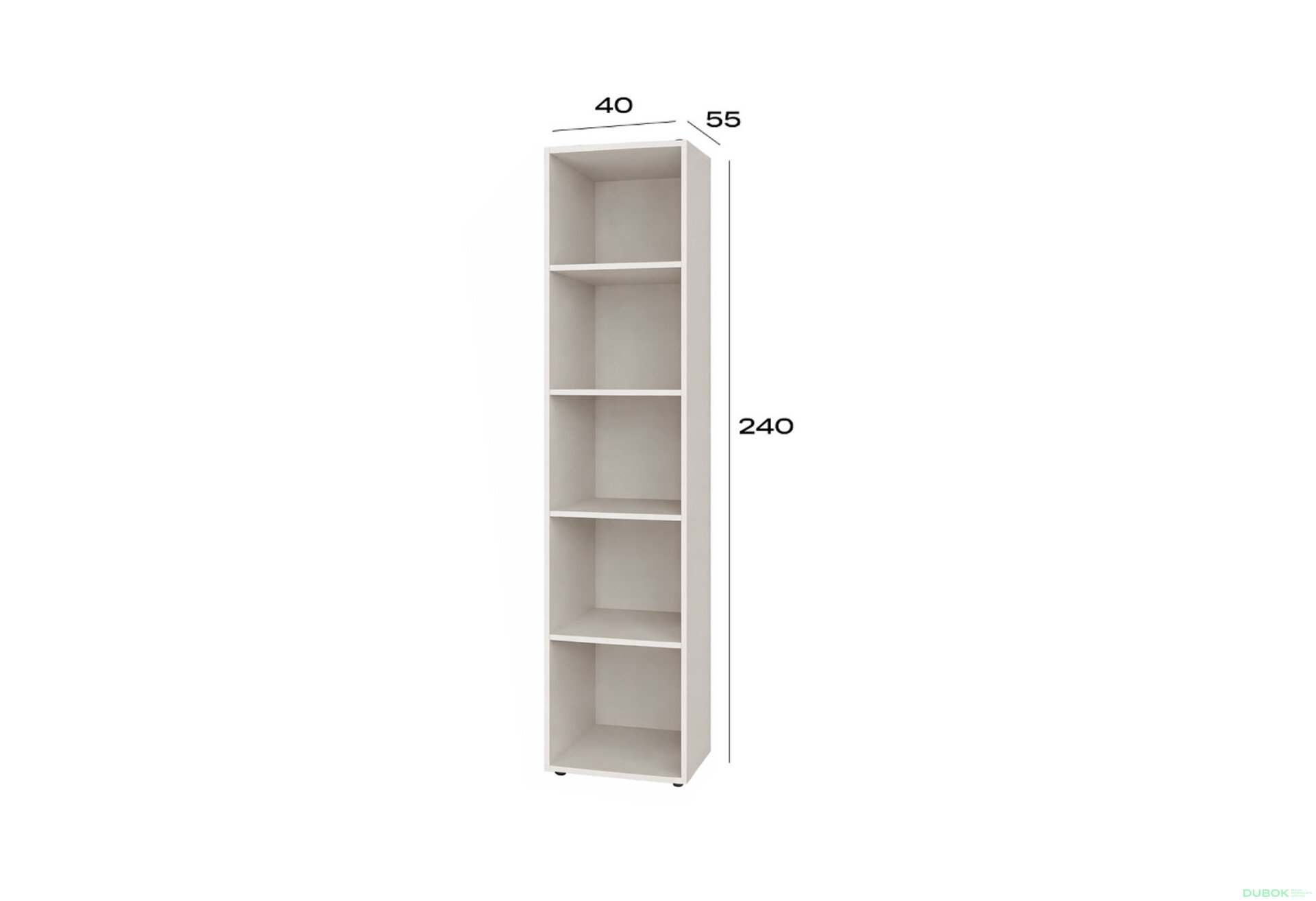 Obrázek 2 - Korpus modul 3 (h-2400*400) kašmír Space
