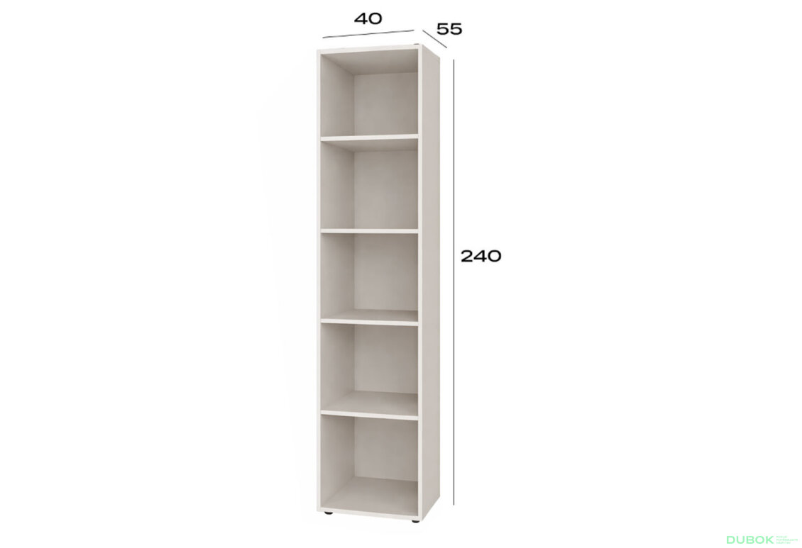 Obrázek 2 - Korpus modul 3 (h-2400*400) kašmír Space