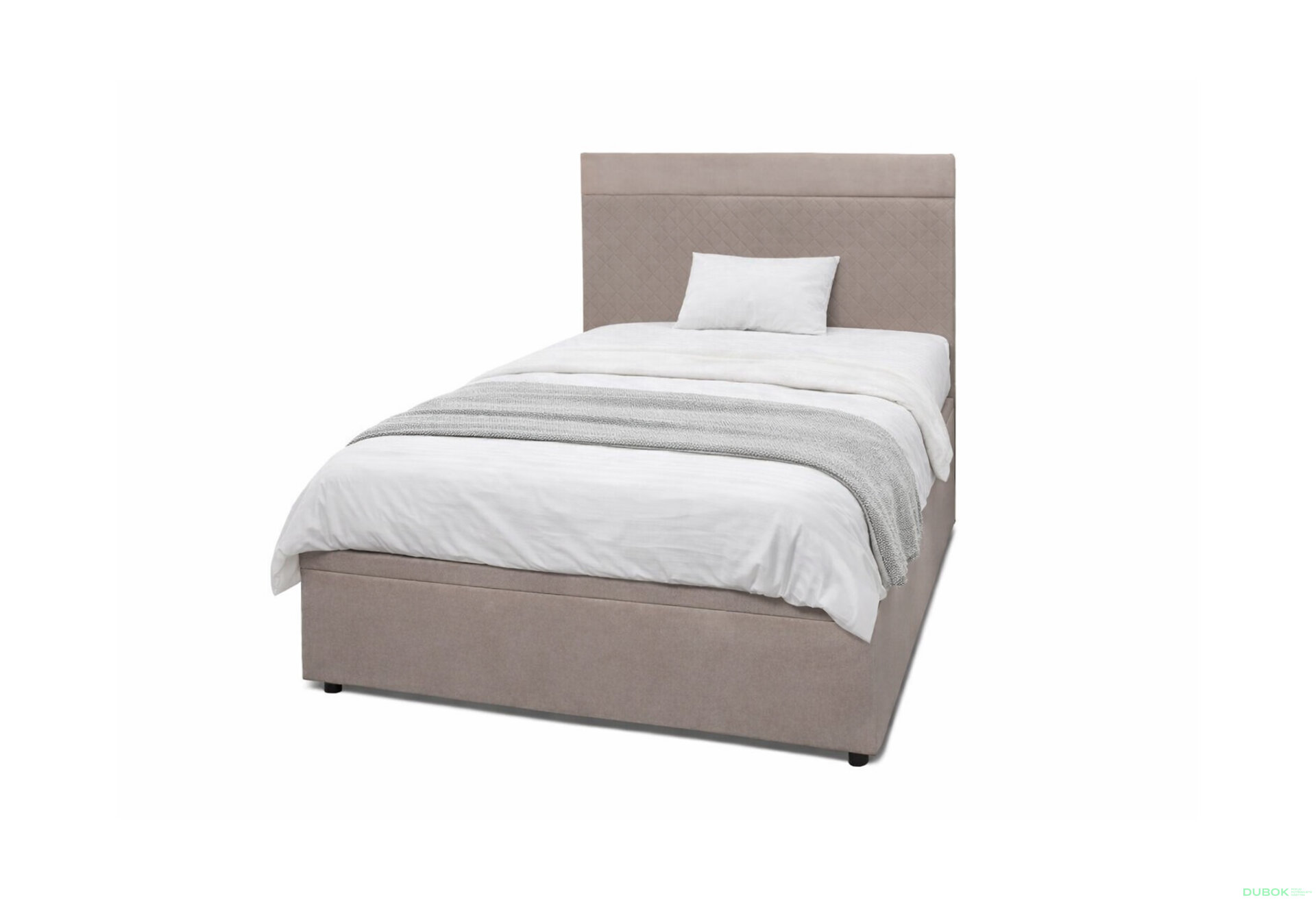 Obrázek 1 - Postel Fro Pik 120x200 s roštem, úložným prostorem Mono 233, béž