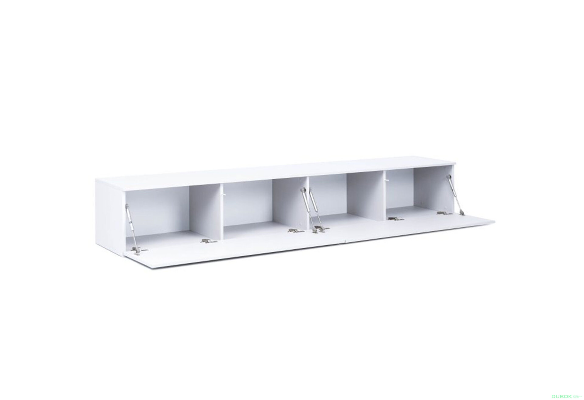 Obrázek 3 - TV stolek 2,4 lesklá bílá Legs Box
