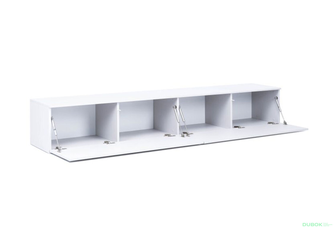 Obrázek 3 - TV stolek 2,4 lesklá bílá Legs Box