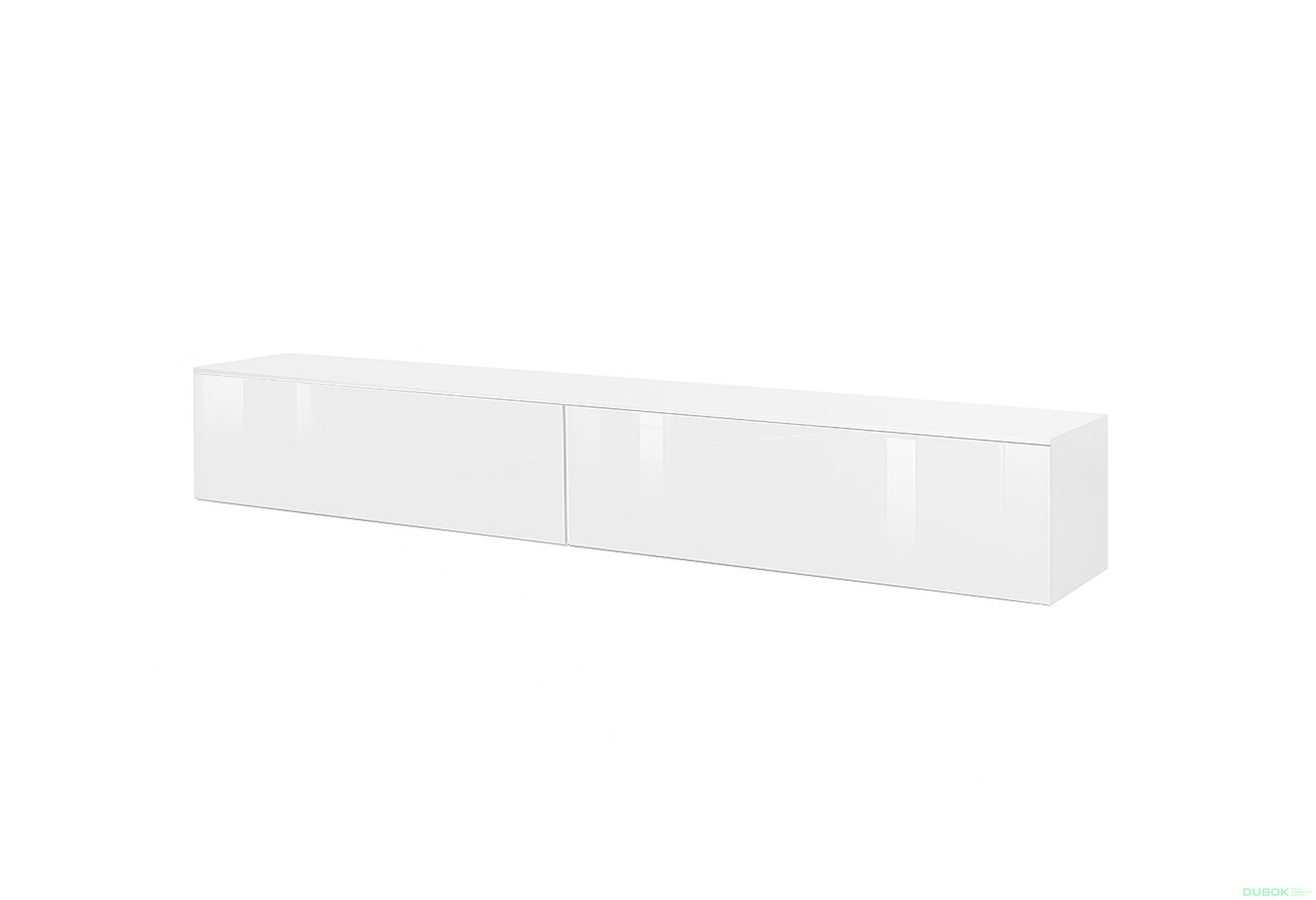 Obrázek 1 - TV stolek 2,4 lesklá bílá Legs Box