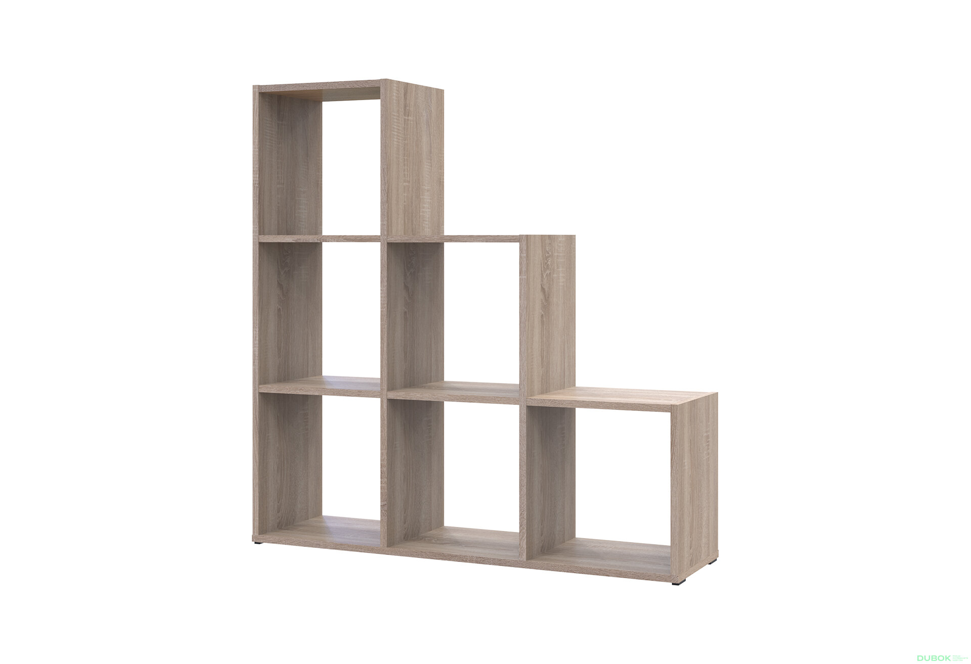 Obrázek 1 - Regál otevřený Step 3х3 102.6х28.8х106.1 dub sonoma