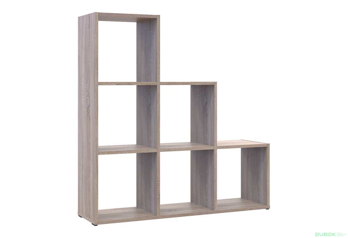Obrázek 3 - Regál otevřený Step 3х3 102.6х28.8х106.1 dub sonoma