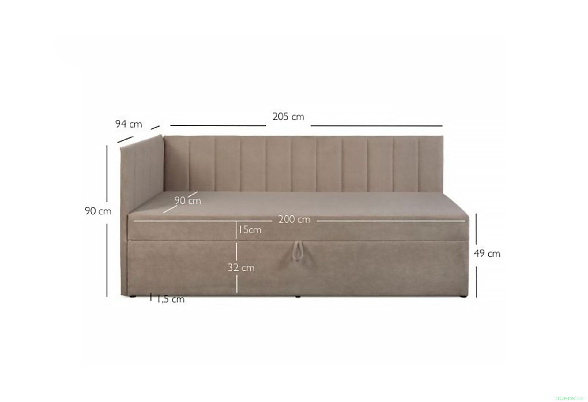 Obrázek 7 - Tápě Cropp Uttario Velvet 2976 béžový Kleo