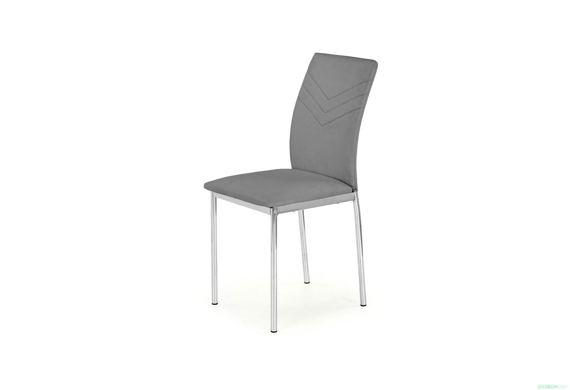 Obrázek 1 - Židle K137 chrom, bílá ekokůže
