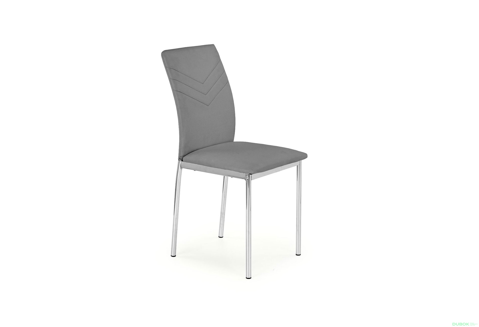 Obrázek 2 - Židle K137 chrom, bílá ekokůže