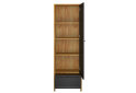 Obrázek 3 - Regál 1d1s Brent dub craft zlatý / černý