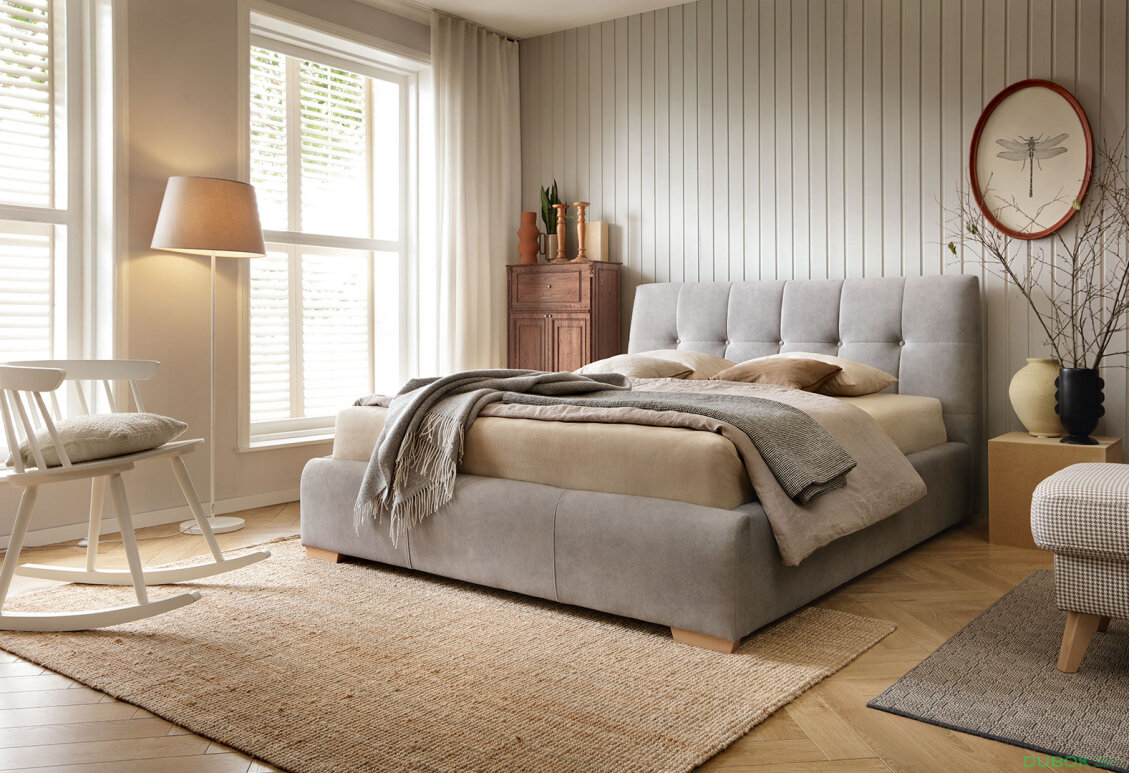 Obrázek 4 - Postel Aston 180x200 Cloud 83 Davis C4 Buk