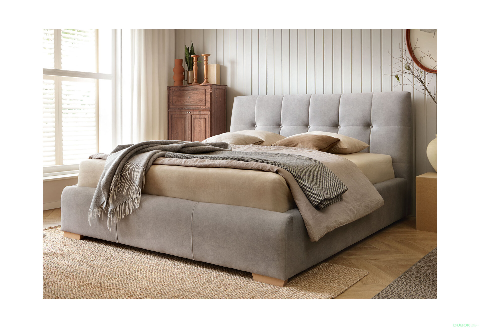 Obrázek 2 - Postel Aston 180x200 Cloud 83 Davis C4 Buk