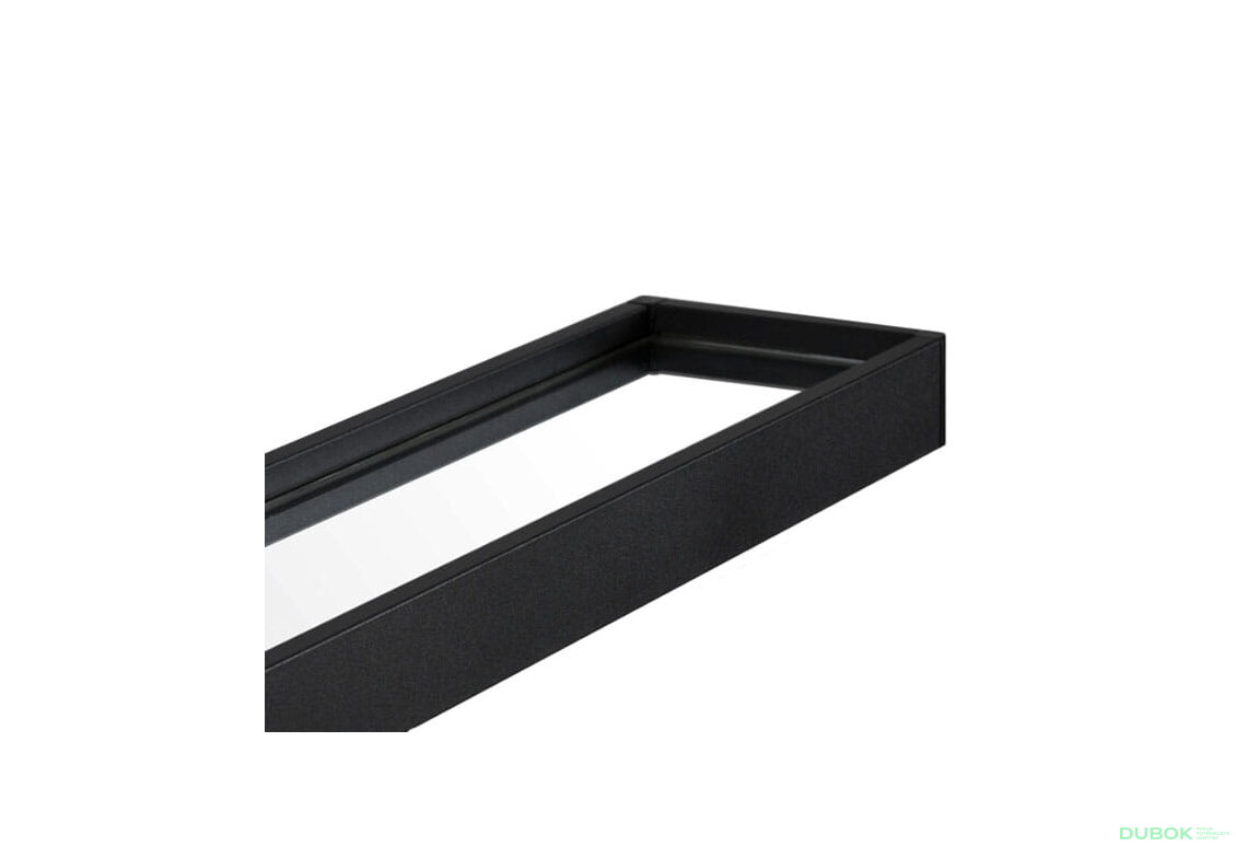 Obrázek 2 - Zrcadlo s policí 60 cm černé