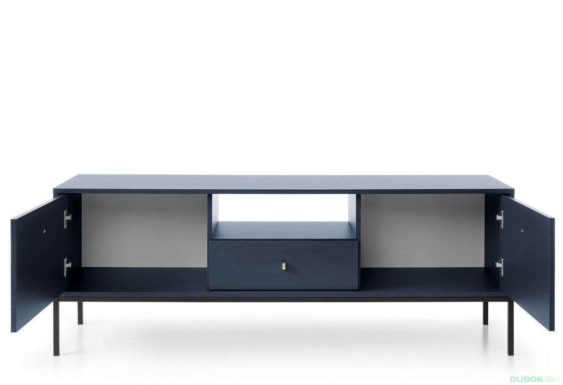 Obrázek 4 - TV stolek MRTV154 Mono granat