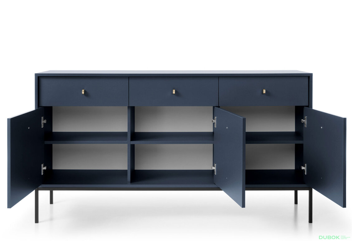 Obrázek 4 - Komoda MKSZ154 Mono granat