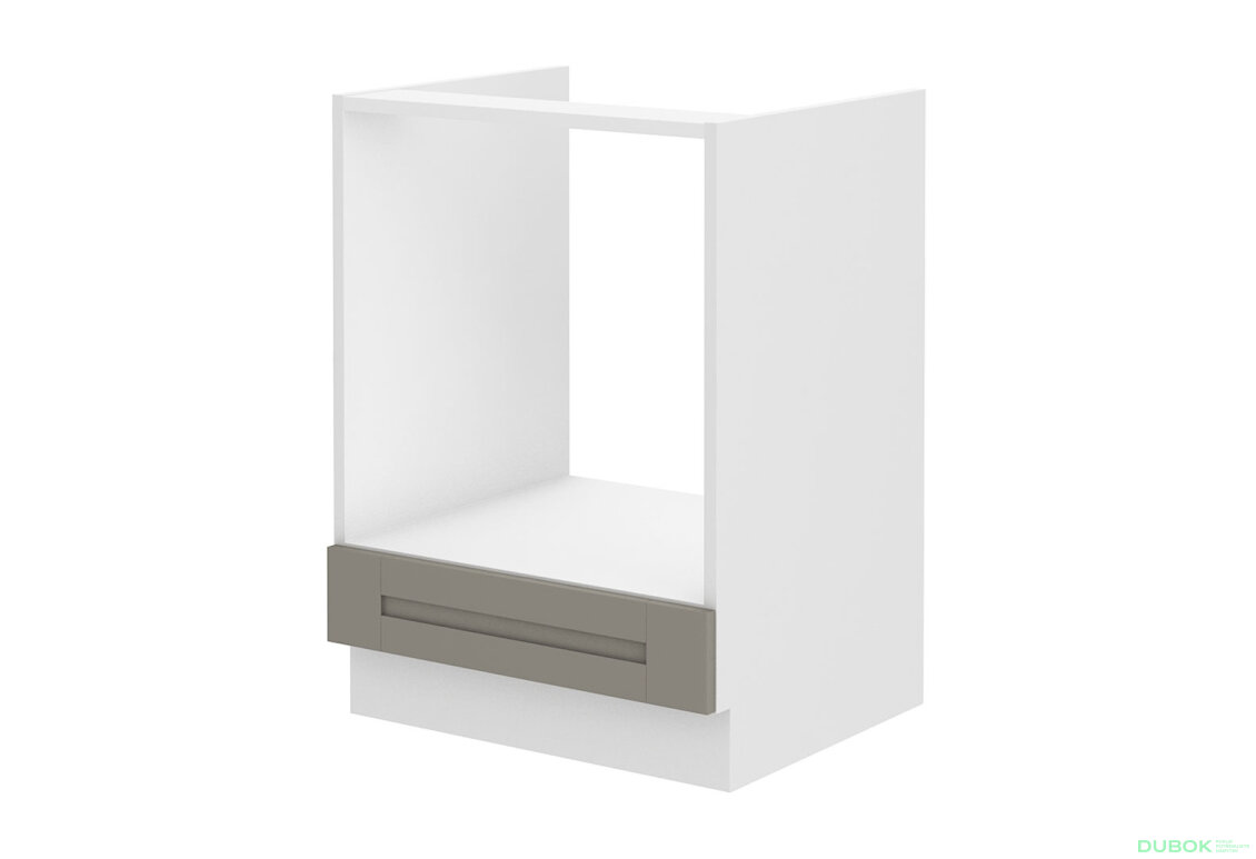 Obrázek 4425 - Kuchyňská sestava 2.5 m Luna bílý / clay grey