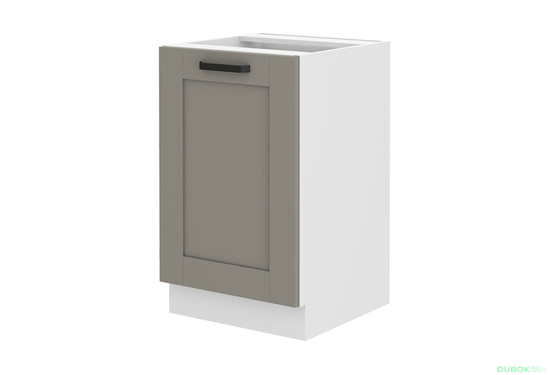 Obrázek 4427 - Kuchyňská sestava 1.5 m Luna bílý / clay grey