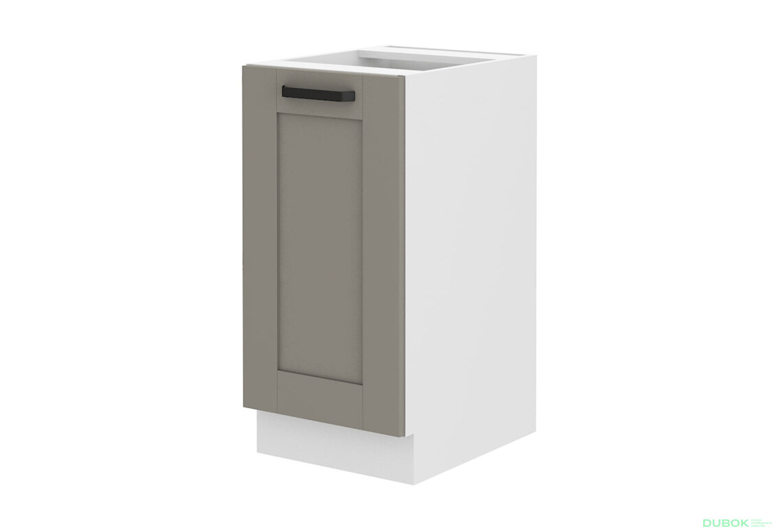 Obrázek 4429 - Kuchyňská sestava 2.6 m Luna bílý / clay grey