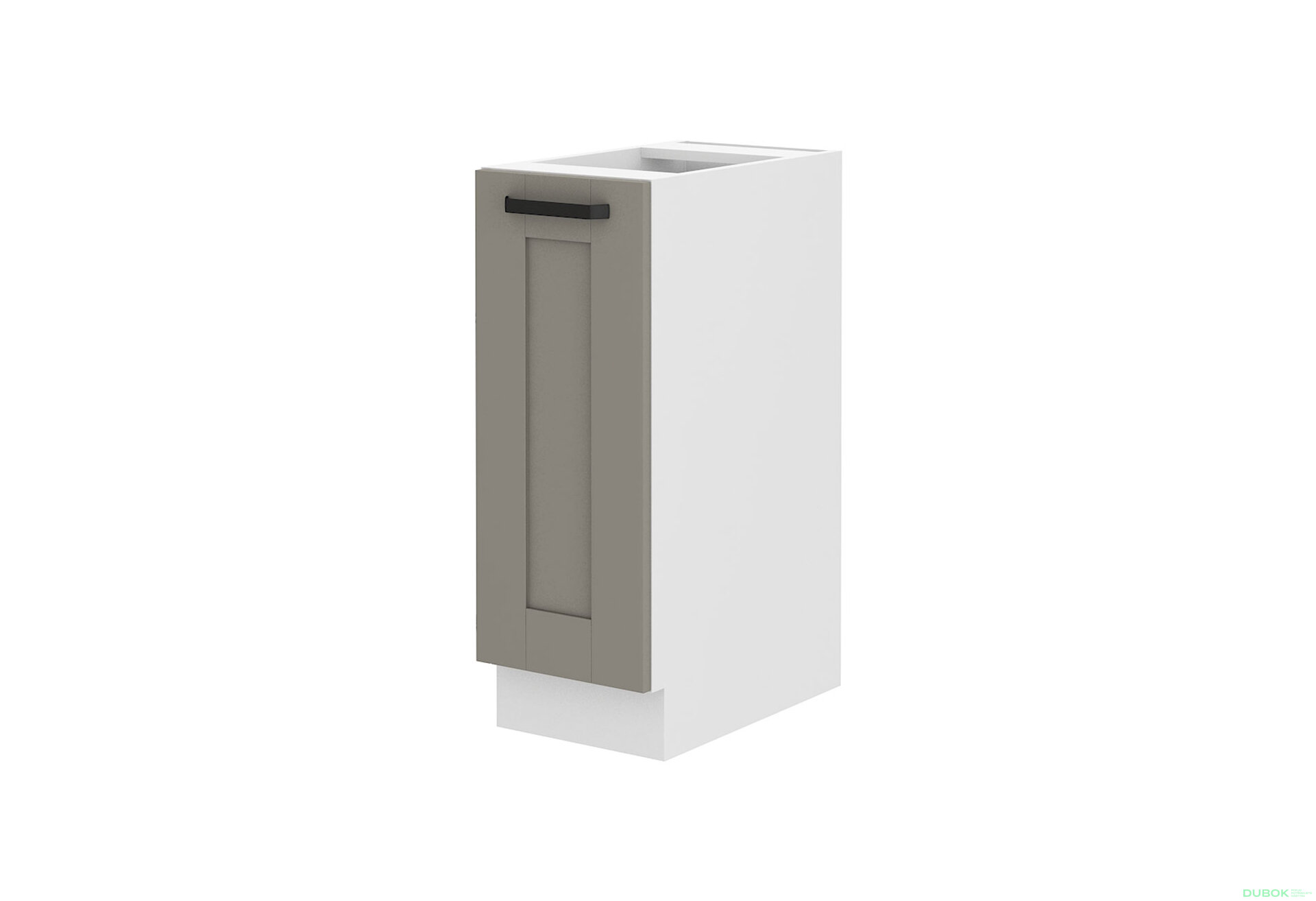 Obrázek 4431 - Kuchyňská sestava 3.6x2.7 m Luna bílý / clay grey