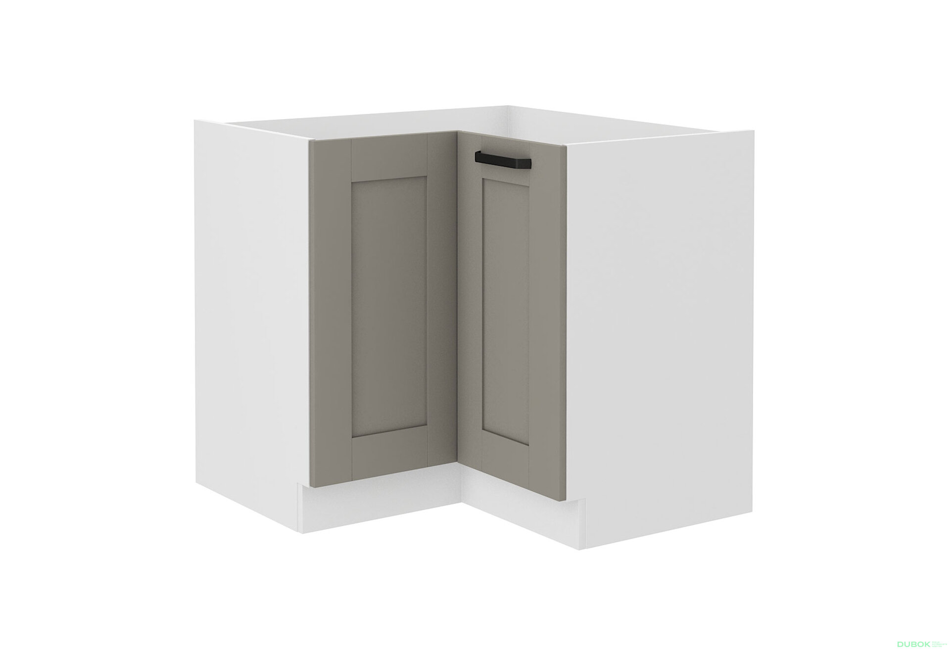 Obrázek 4434 - Kuchyňská sestava 3.09x3.39 m Luna bílý / clay grey
