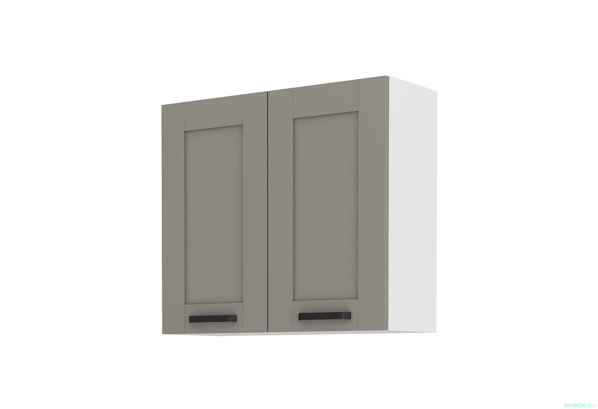 Obrázek 4435 - Kuchyňská sestava 2.5 m Luna bílý / clay grey