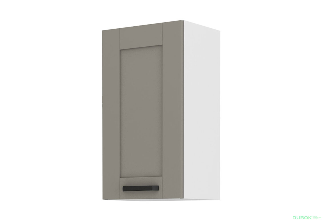Obrázek 4451 - Kuchyňská sestava 2.6 m Luna bílý / clay grey