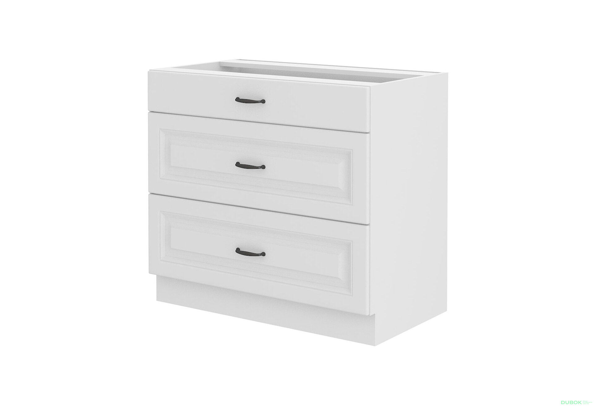 Obrázek 4162 - Kuchyňská sestava 1.2+2. m Stilo bílý / bílý