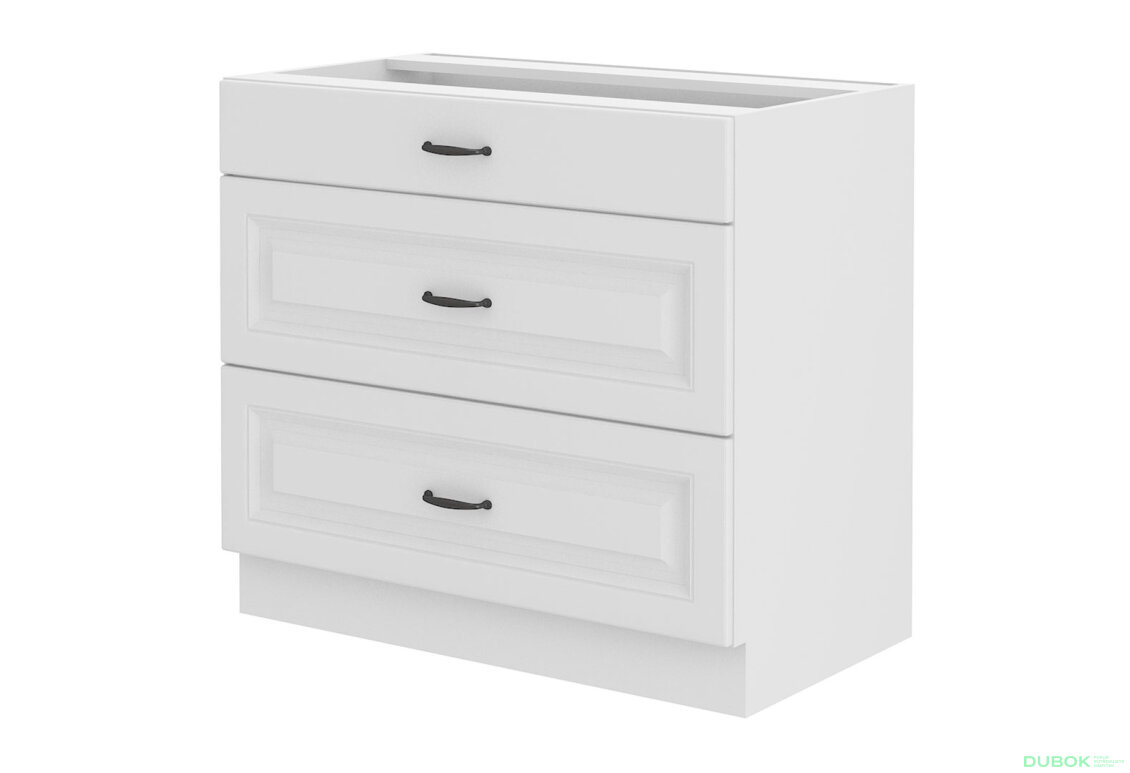 Obrázek 4162 - Kuchyňská sestava 1.2+2. m Stilo bílý / bílý