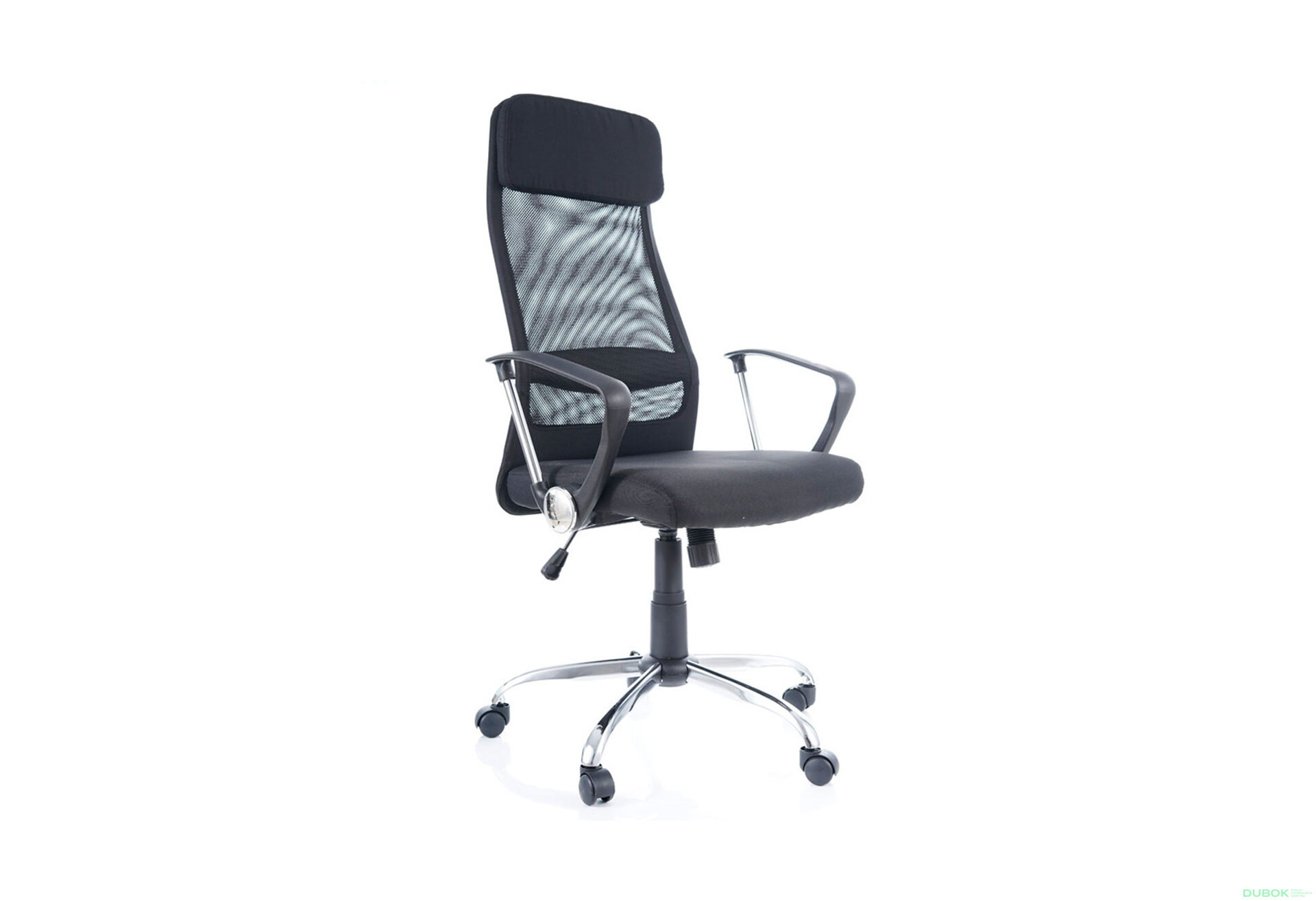 Obrázek 4 - Otočné křeslo Q-345 černé
