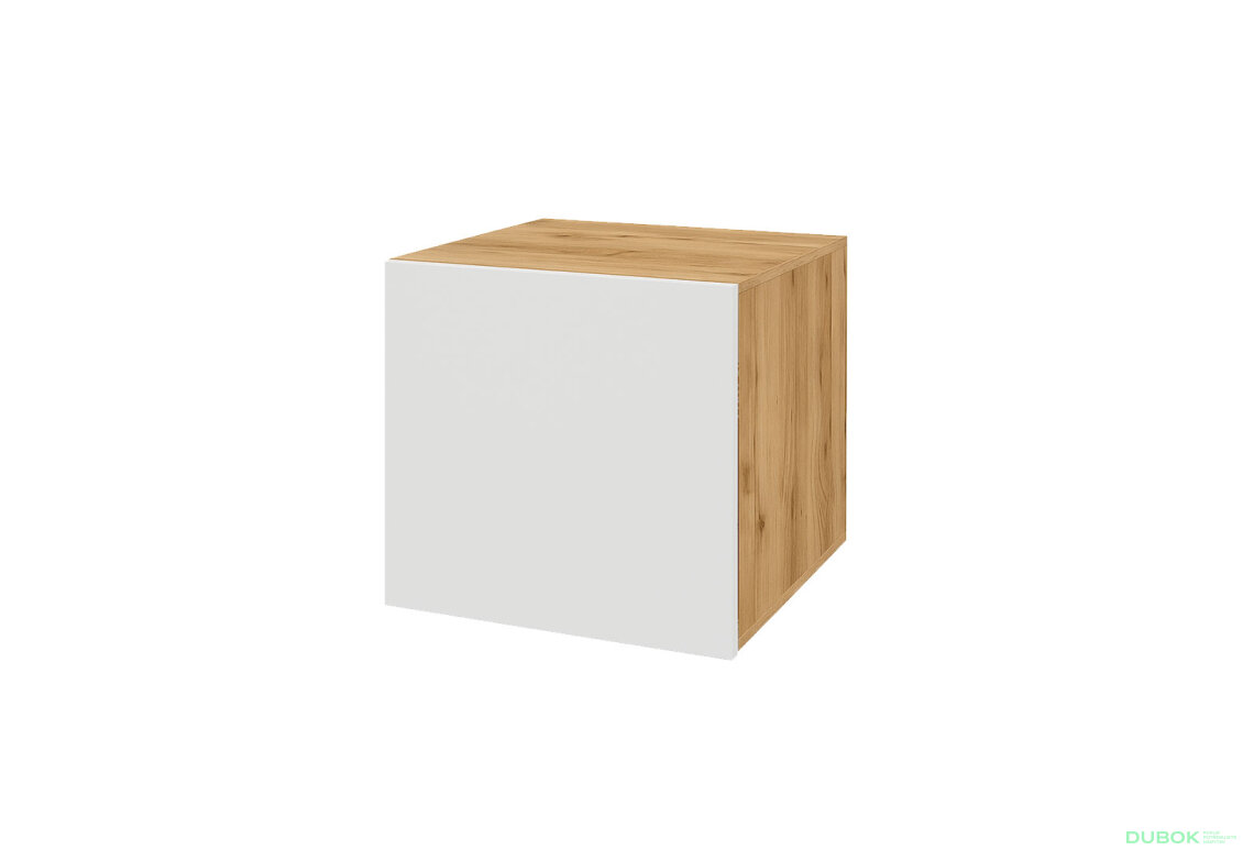 Nástavec na skříň 40 cm dub apalačský / nymphaea alba Space