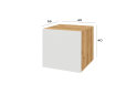 Obrázek 2 - Nástavec na skříň 40 cm dub apalačský / nymphaea alba Space