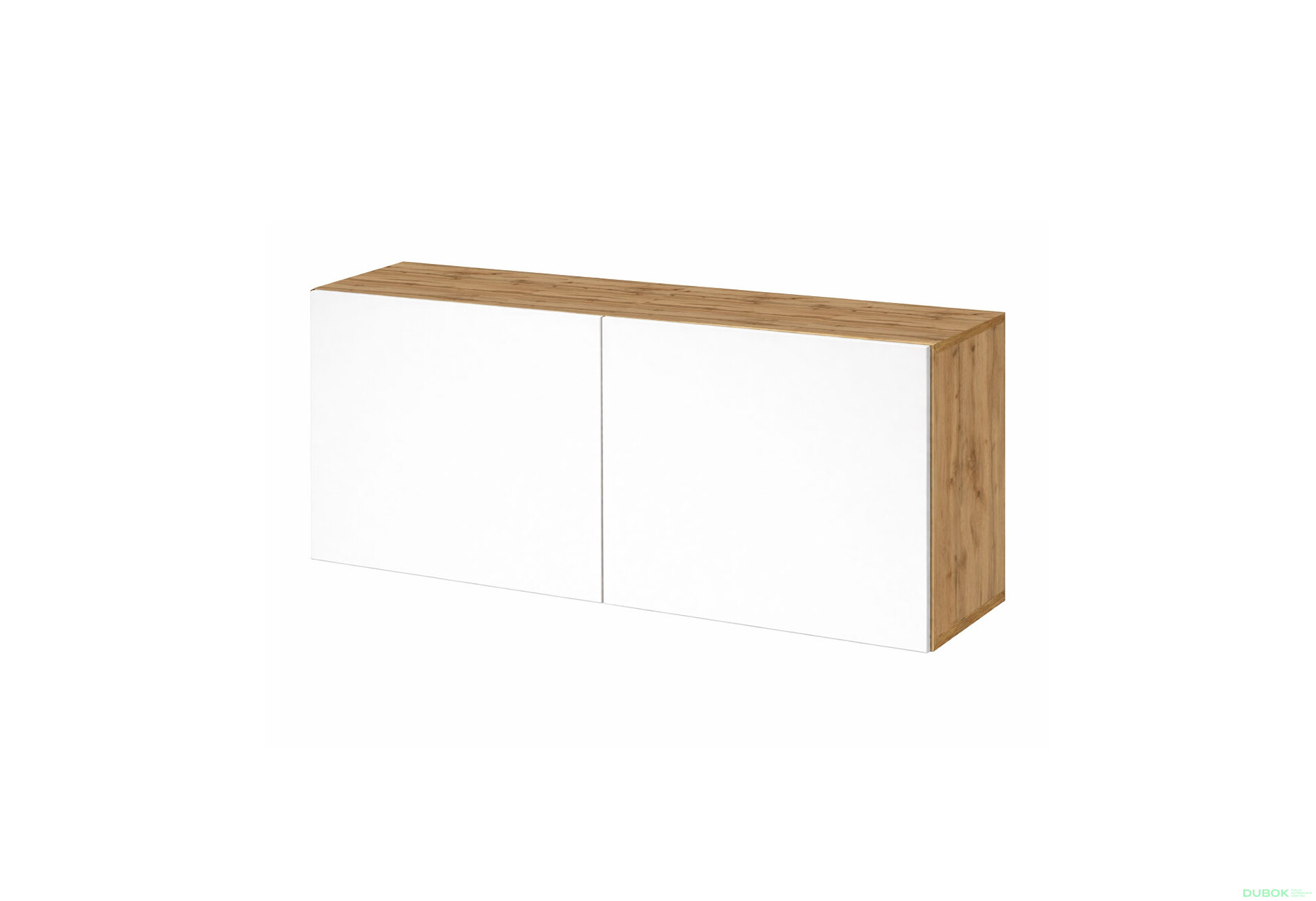 Obrázek 1 - Nástavec na skříň 80 cm dub apalačský / nymphaea alba Space