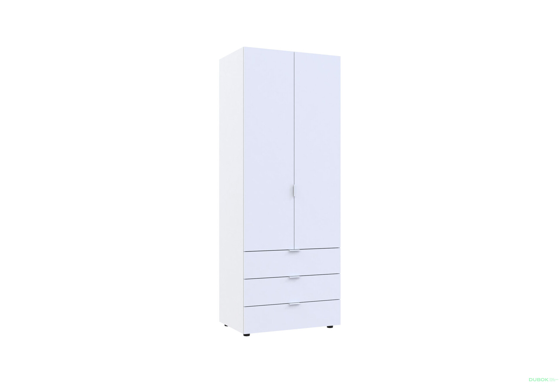 Obrázek 4 - Skříň dvoudveřová Gelar 77.5 cm Bílá