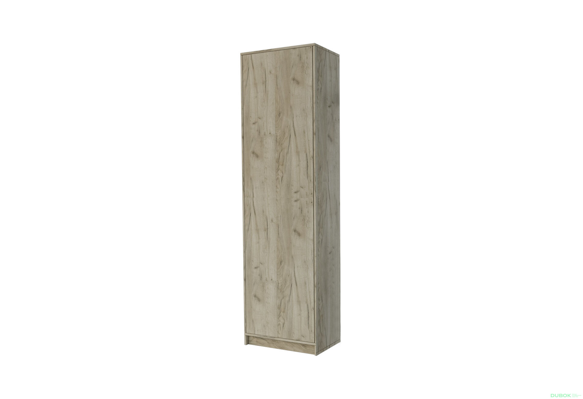 Obrázek 1 - Regál Sara 60x205x33 cm Dub kraft šedý