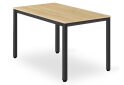 Obrázek 1 - Stůl TESSA 120cm x 60cm - dub / černé nohy