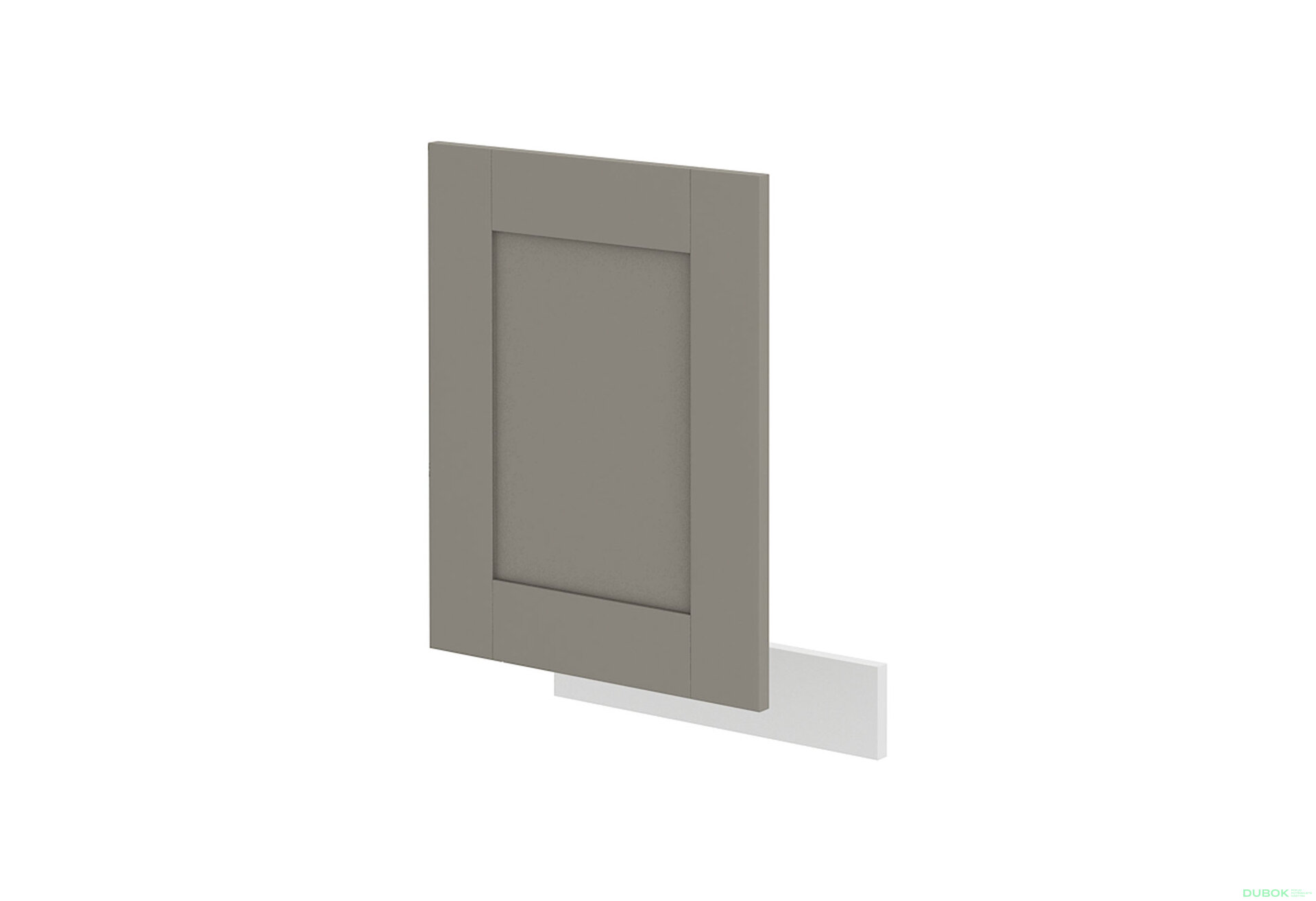 Obrázek 1 - ZM 570x446 dvířka Luna bílý / clay grey