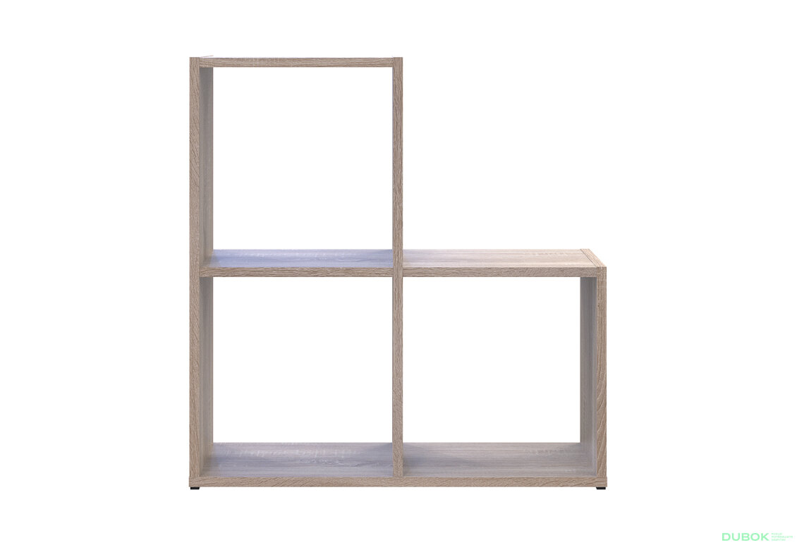 Obrázek 2 - Regál otevřený Step 2х2 69х28.8х71.4 dub sonoma