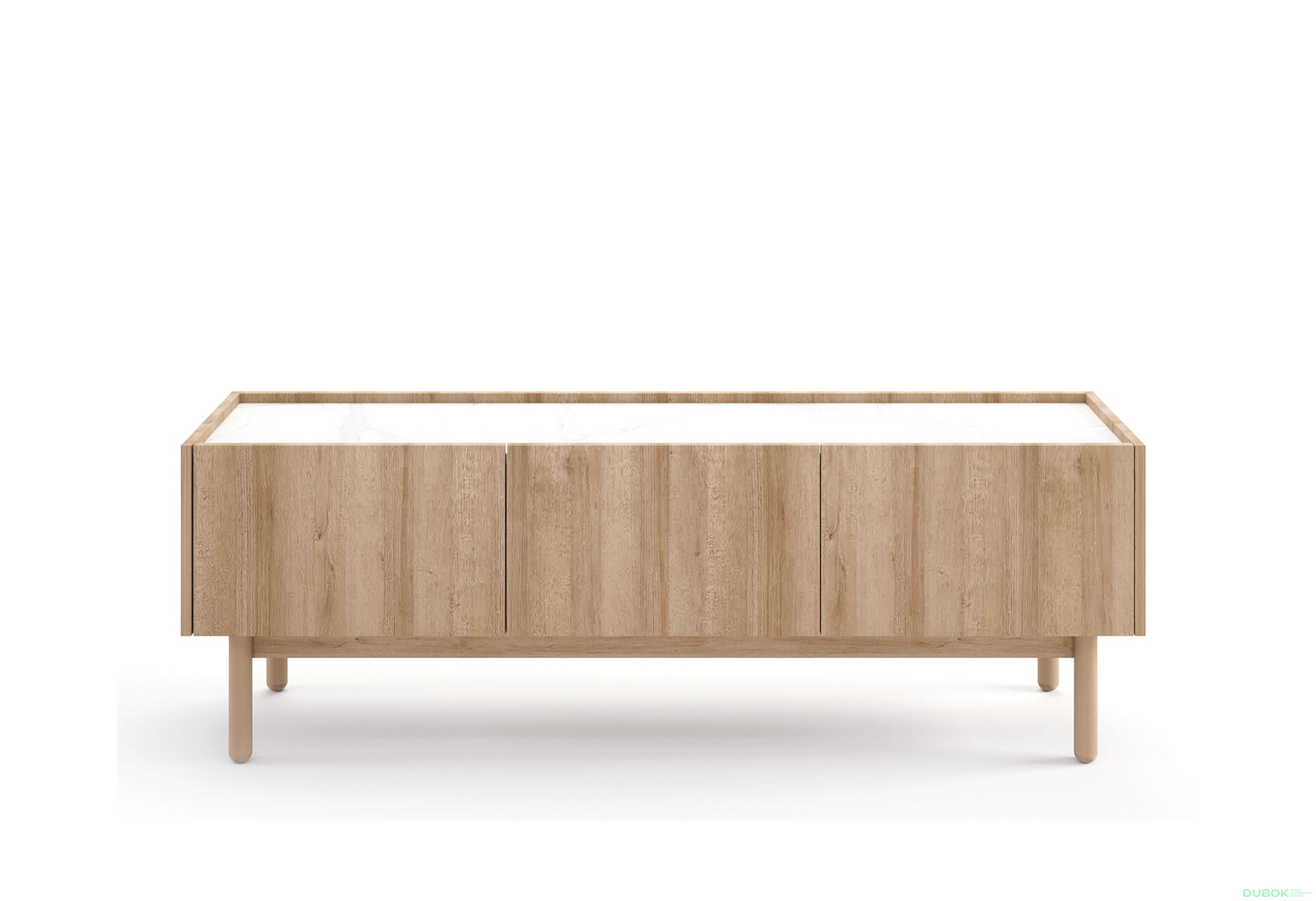 Obrázek 2 - TV stolek 144 riviéra / mramor bianco Boho