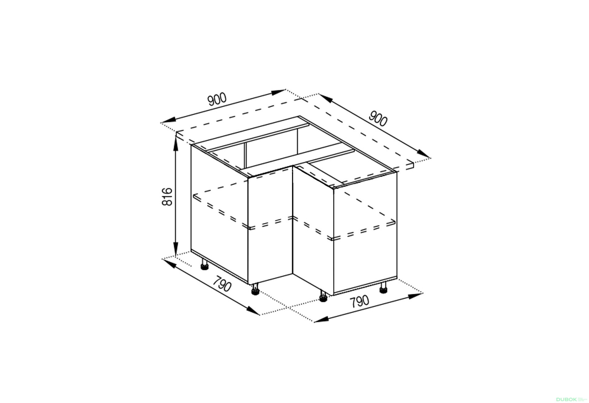 Obrázek 1 - Korpus N 90x90
