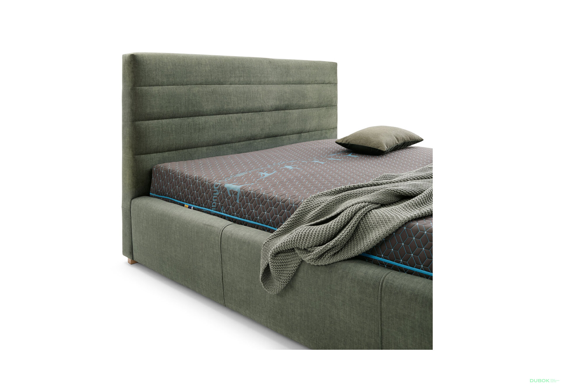 Obrázek 2 - Postel Sylvi 160x200 Vogue 11 SIC G4 Buk, hlavová opěrka 106 cm