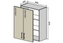Obrázek 1 - V46 Skříňka 2D 60 Interno