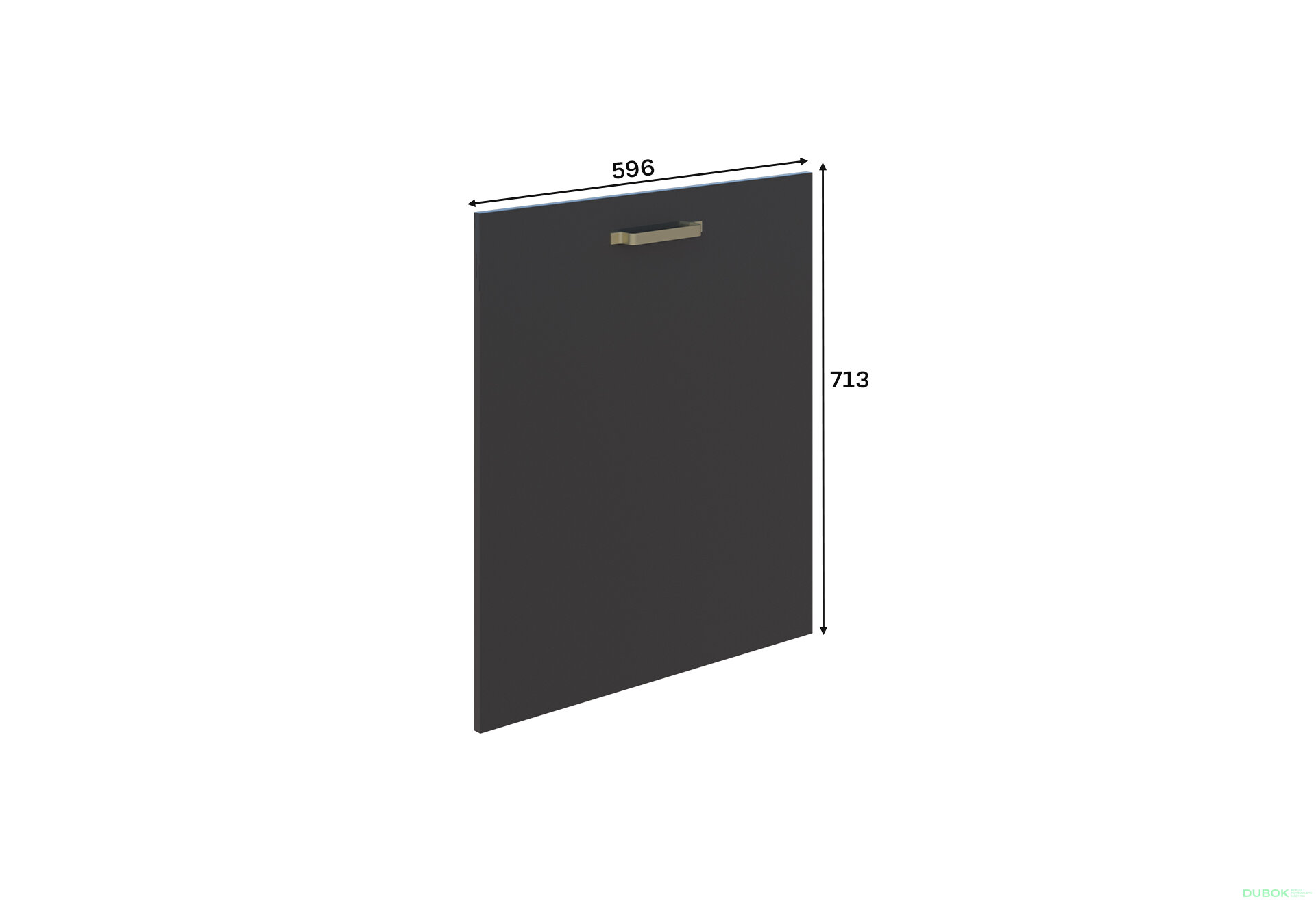 Obrázek 1 - Kuchyňské panely Liona Čelní panel myčky nádobí D 60 MN