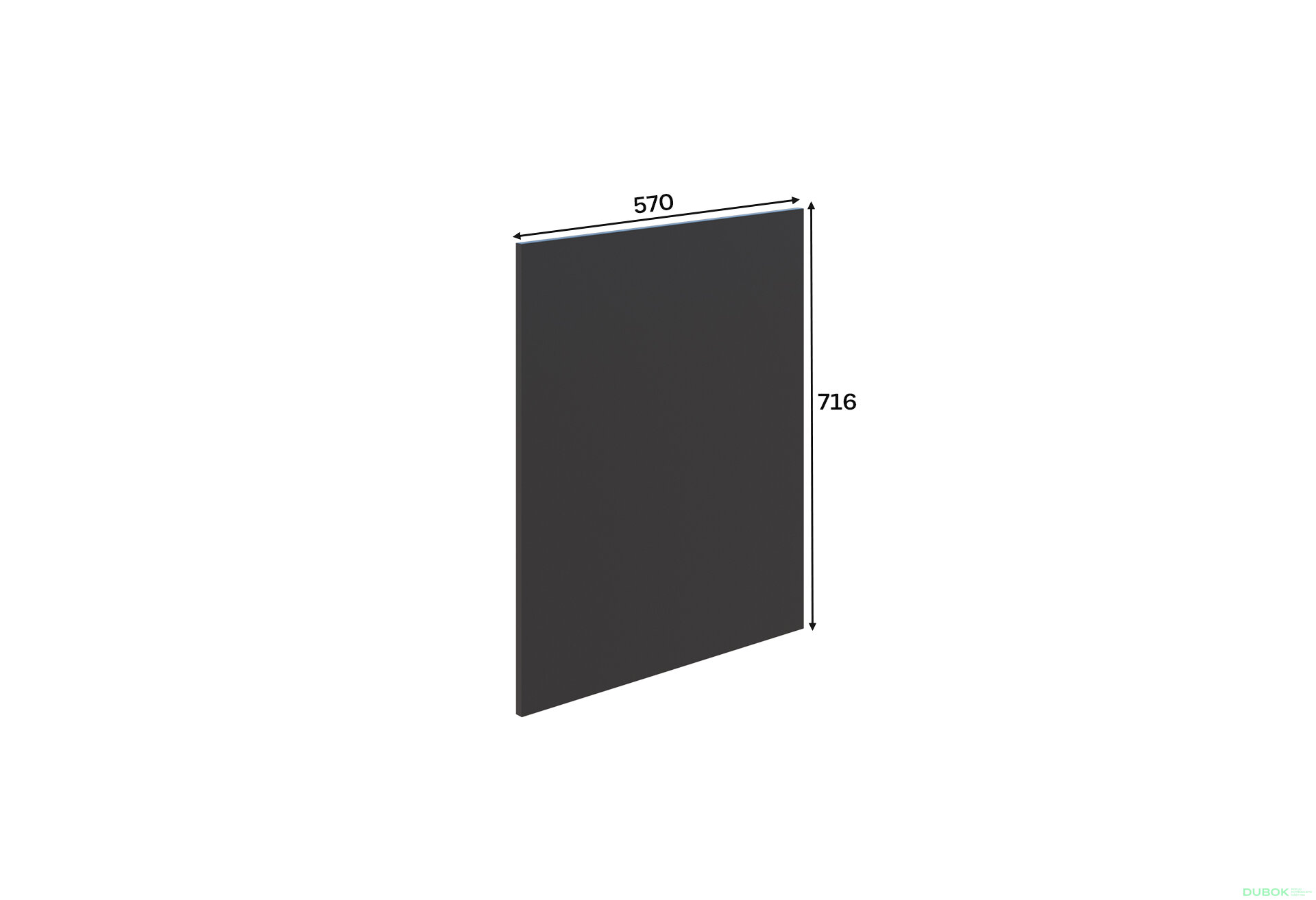 Obrázek 1 - Kuchyňské panely Liona Spodní panel 716
