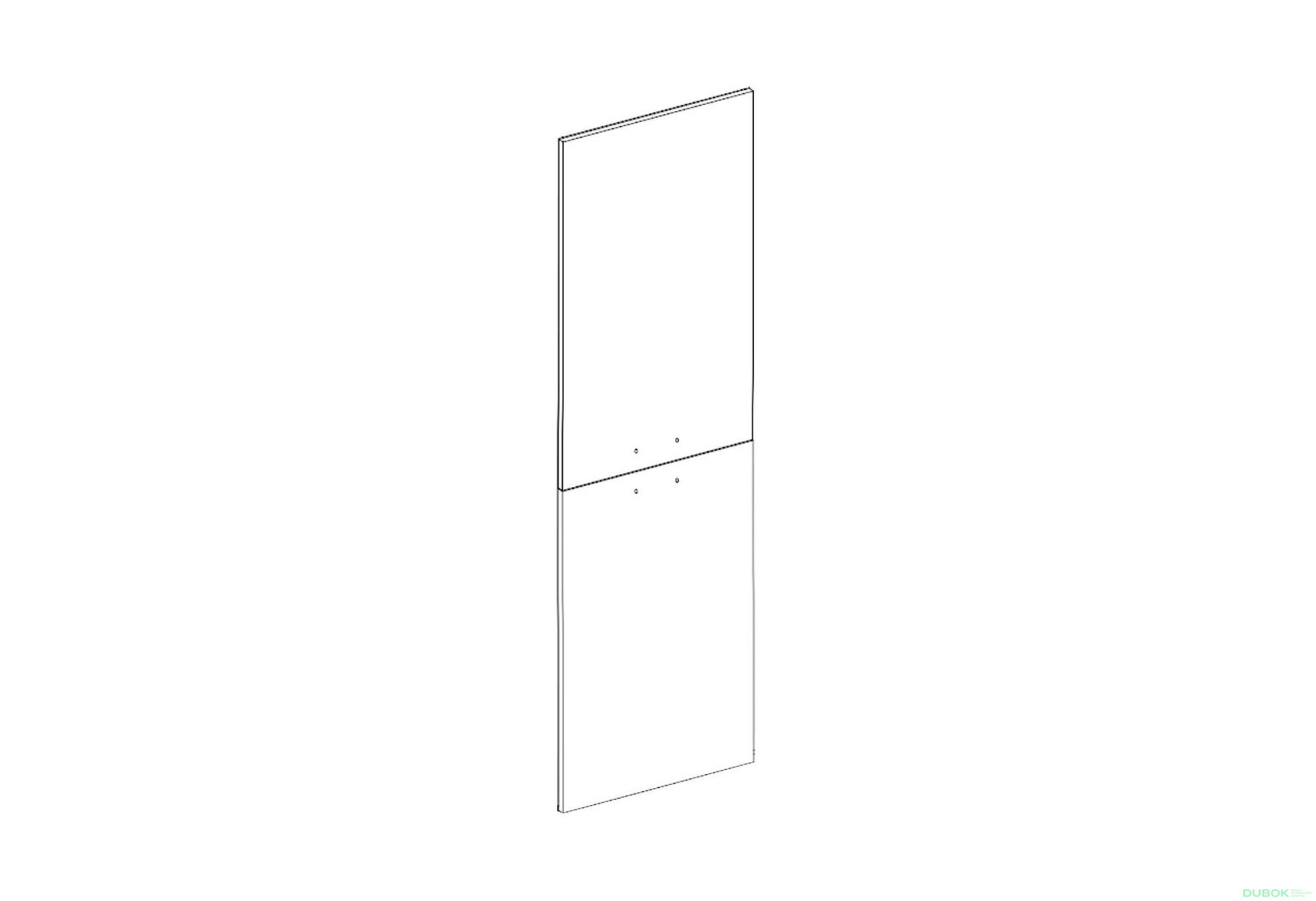 Obrázek 1 - Fasáda P 60 L (h-920) Liona