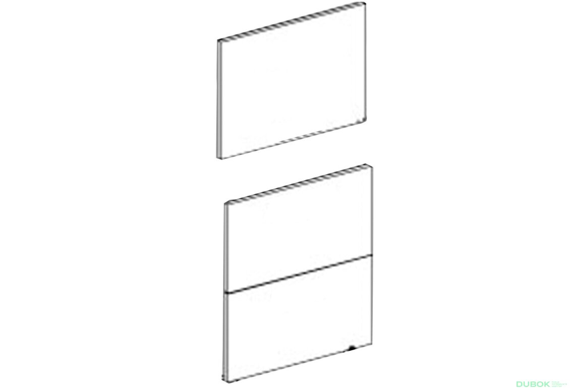 Fasáda P 60 DZ pro mikrovlnku (h-720) Favorit Liona