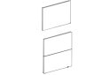 Obrázek 1 - Fasáda P 60 DZ pro mikrovlnku (h-720) Favorit Liona